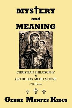 portada mystery and meaning
