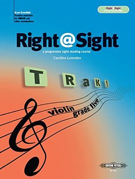 portada Right@sight for Violin, Grade 5: A Progressive Sight-Reading Course (en Inglés)