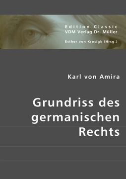 portada Grundriss des germanischen Rechts