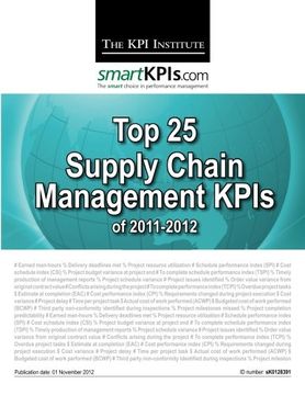portada Top 25 Supply Chain Management KPIs of 2011-2012