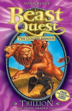 portada Trillion the Three-Headed Lion: Series 2 Book 6 (Beast Quest)