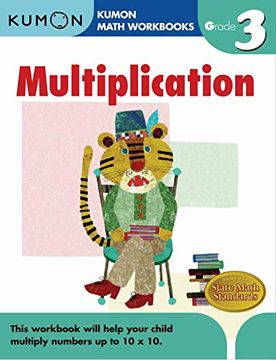 portada Grade 3 Multiplication (Kumon Math Workbooks) 