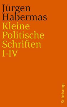 portada Kleine Politische Schriften (I-Iv) (in German)
