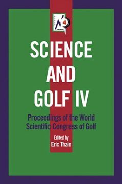portada Science and Golf iv (en Inglés)
