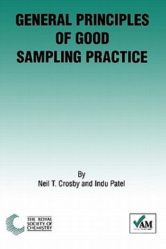 portada general principles of good sampling practice (en Inglés)