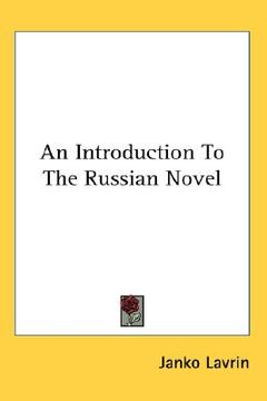 portada an introduction to the russian novel (en Inglés)