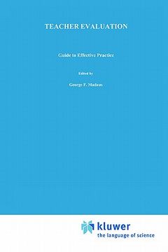 portada teacher evaluation: guide to effective practice (in English)