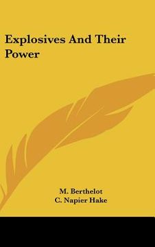 portada explosives and their power (en Inglés)