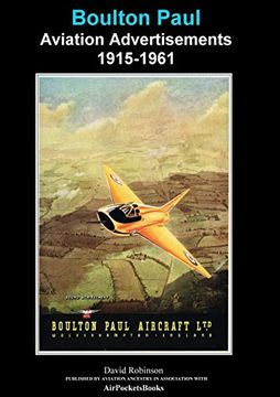 portada Boulton Paul Aviation Advertisements 1915-1961 (en Inglés)