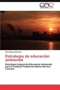 portada estrategia de educaci n ambiental (en Inglés)
