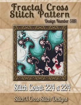 portada Fractal Cross Stitch Pattern: Design No. 5181 (en Inglés)