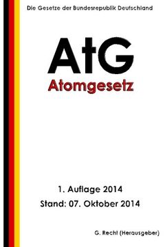 portada Atomgesetz - AtG (German Edition)