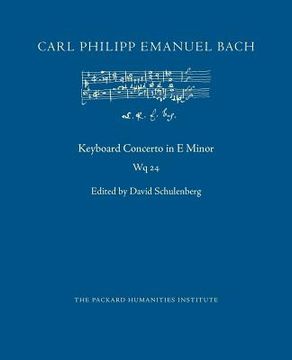 portada Concerto in E Minor, Wq 24 (en Inglés)
