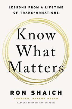 portada Know What Matters: Lessons From a Lifetime of Transformations (en Inglés)
