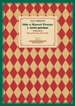 portada Oda a Marcel Proust y Otros Poemas. Traducción de Marie-Christine del Castillo. Prólogo de Juan Bonilla. (in Spanish)