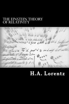 portada The Einstein Theory of Relativity: A Concise Statement