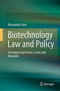 portada Biotechnology law and Policy: Emerging Legal Issues, Cases and Materials (en Inglés)