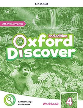 portada Oxford Discover 4. Activity Book With Online Practice Pack 2nd Edition (libro en Inglés)