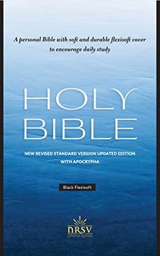 portada Nrsv Updated Edition Flexisoft Bible With Apocrypha (Leatherlike, Black) (en Inglés)