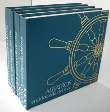 portada albatros. enciclopedia del mar (4 vols.) (completa)
