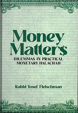 portada Money Matters: Dilemmas in Practical Monetary Halachah (en Inglés)