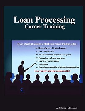 portada Loan Processing. Career Training