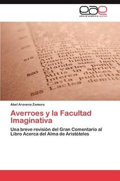 portada averroes y la facultad imaginativa (in English)