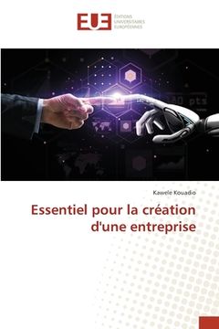 portada Essentiel pour la création d'une entreprise (en Francés)