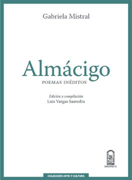 portada Almácigo. Poemas Ineditos Gabriela Mistral (in Spanish)