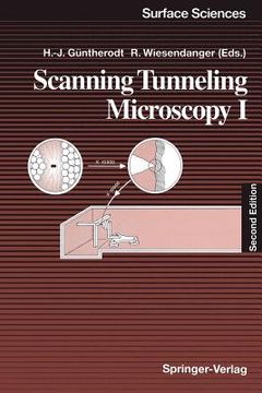 portada scanning tunneling microscopy i: general principles and applications to clean and absorbate-covered surfaces (en Inglés)