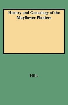portada history and genealogy of the mayflower planters (en Inglés)