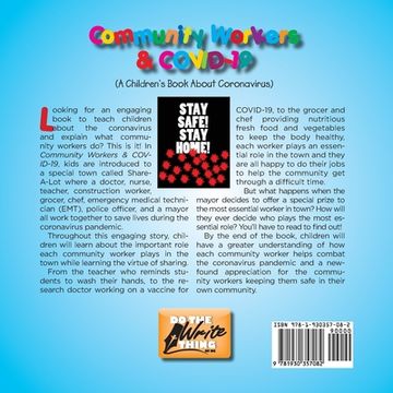 portada Community Workers & COVID-19: A Children's Book About Coronavirus (en Inglés)