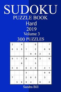 portada 300 Hard Sudoku Puzzle Book 2019 (in English)