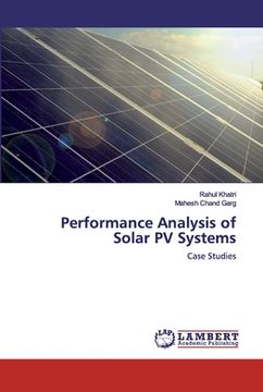portada Performance Analysis of Solar PV Systems (en Inglés)