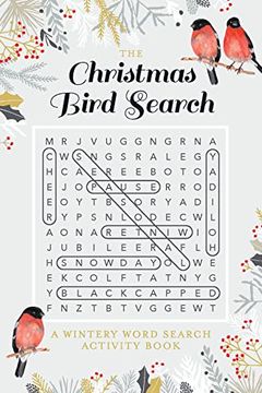 portada The Christmas Bird Search: A Wintery Word Search Activity Book (en Inglés)