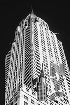 portada Chrysler Building nyc Themed Creative Blank Journal. (en Inglés)