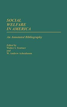 portada Social Welfare in America: An Annotated Bibliography (en Inglés)