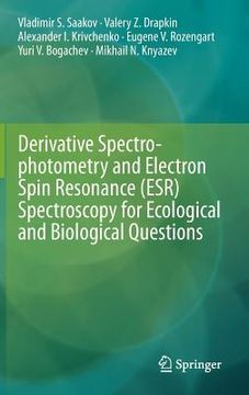 portada derivative spectrophotometry and electron spin resonance (esr) spectroscopy for ecological and biological questions