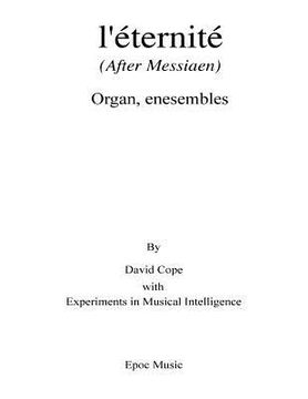 portada Messaien l'eternite: (After Messiaen) (en Inglés)