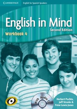 portada English in Mind for Spanish Speakers Level 4 Workbook with Audio CD 