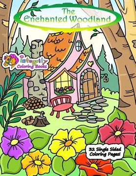 portada The Enchanted Woodland: Coloring Book (en Inglés)