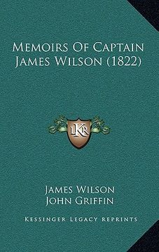 portada memoirs of captain james wilson (1822) (en Inglés)