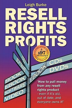portada resell rights profits (en Inglés)