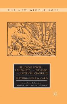 portada Religion, Power, and Resistance from the Eleventh to the Sixteenth Centuries: Playing the Heresy Card (en Inglés)
