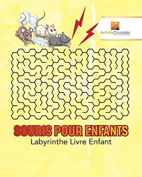 portada Souris Pour Enfants: Labyrinthe Livre Enfant