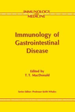 portada Immunology of Gastrointestinal Disease (en Inglés)