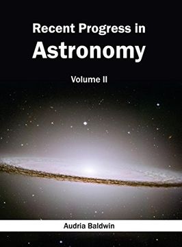 portada Recent Progress in Astronomy: Volume ii (en Inglés)