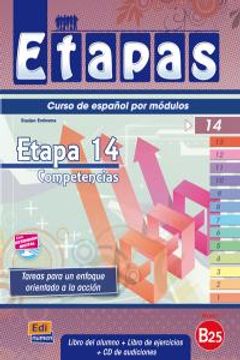 portada Etapas Level 14 Competencias - Libro del Alumno/Ejercicios + CD (in Spanish)