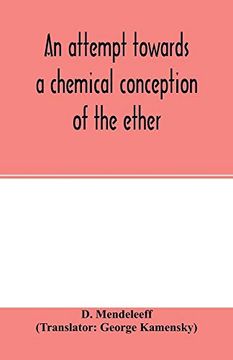 portada An Attempt Towards a Chemical Conception of the Ether (en Inglés)