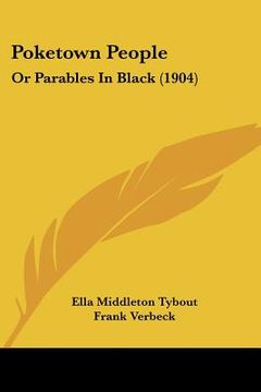 portada poketown people: or parables in black (1904) (en Inglés)